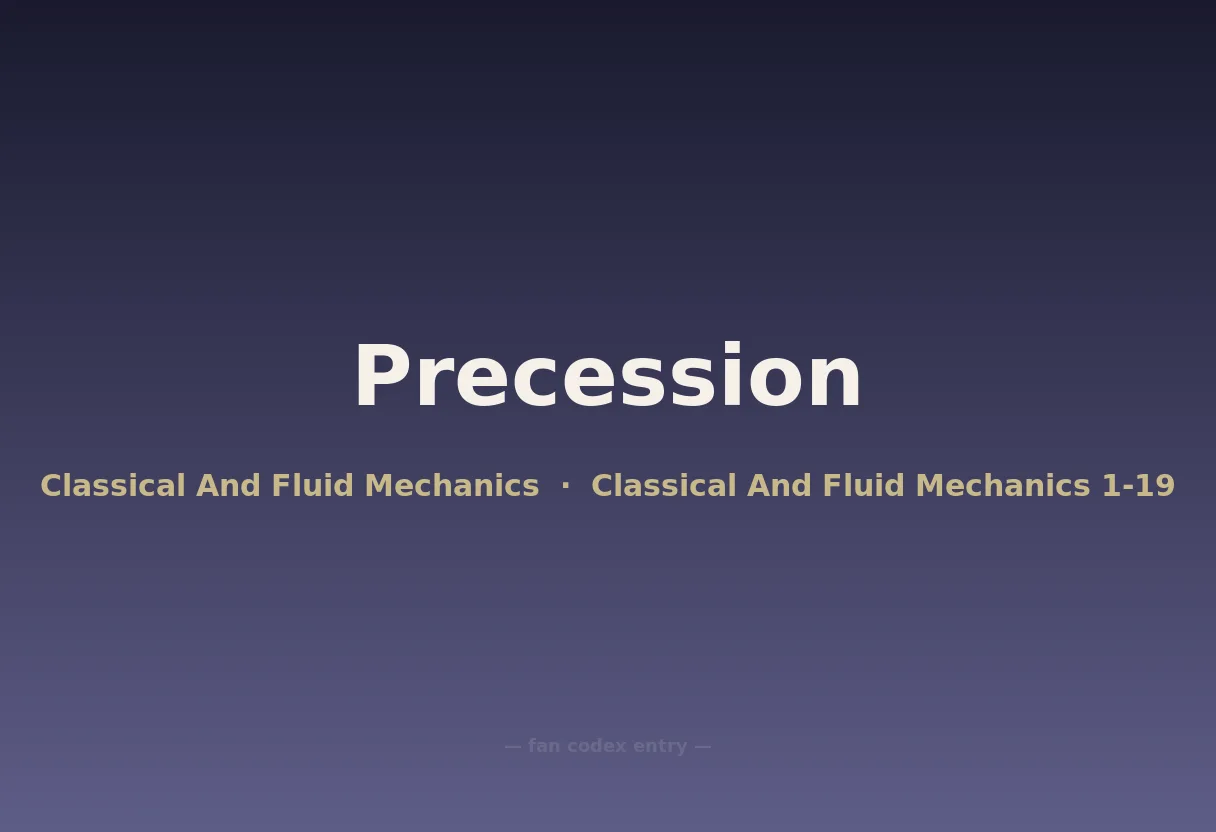 Precession